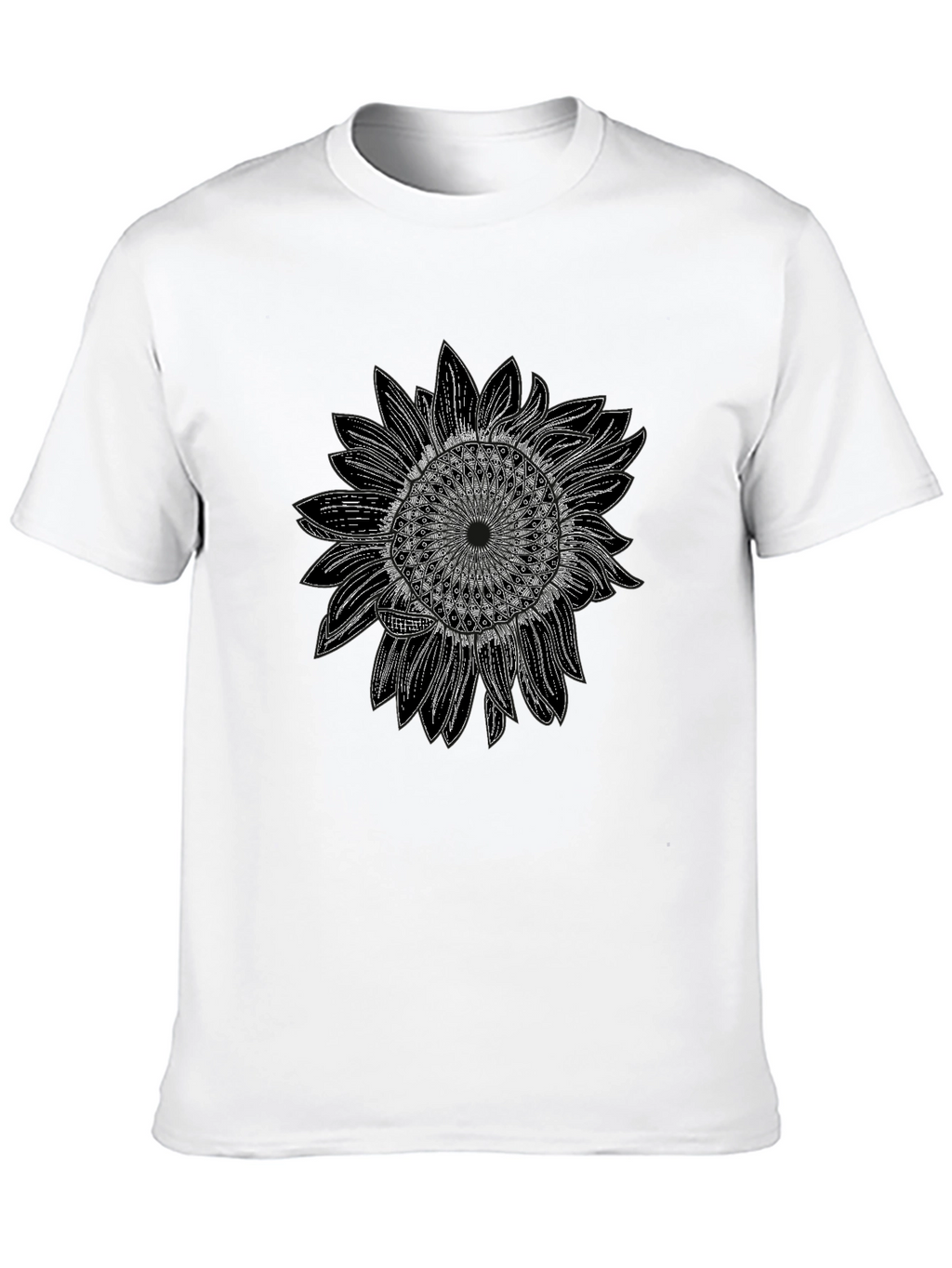 Sunflower Mandala Graphic Tee
