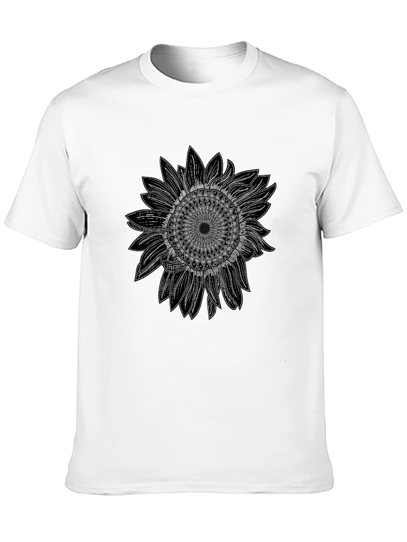 Sunflower Mandala Graphic Tee