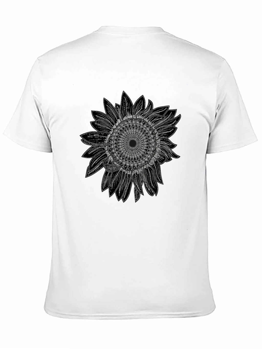 Sunflower Mandala Graphic Tee