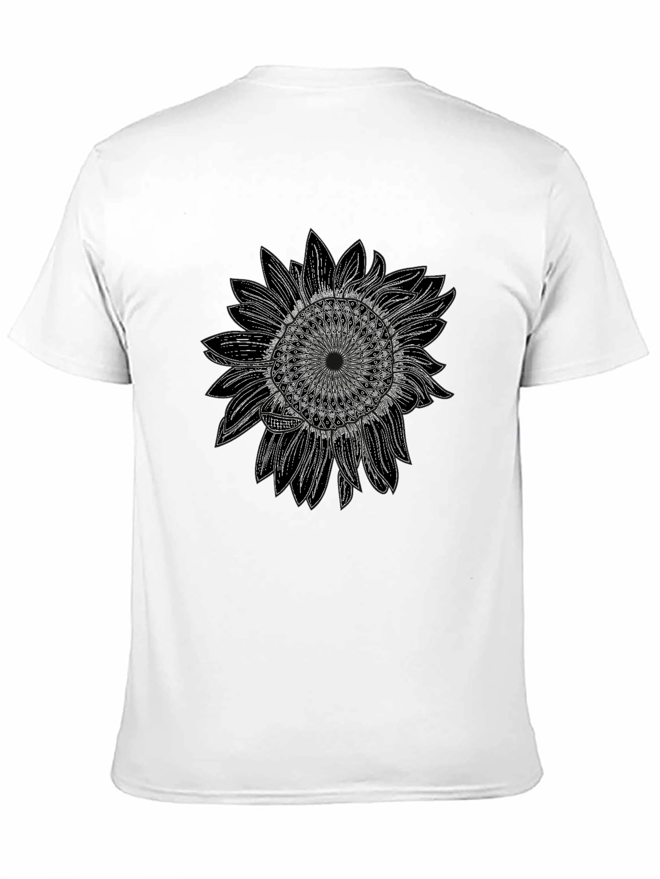 Sunflower Mandala Graphic Tee