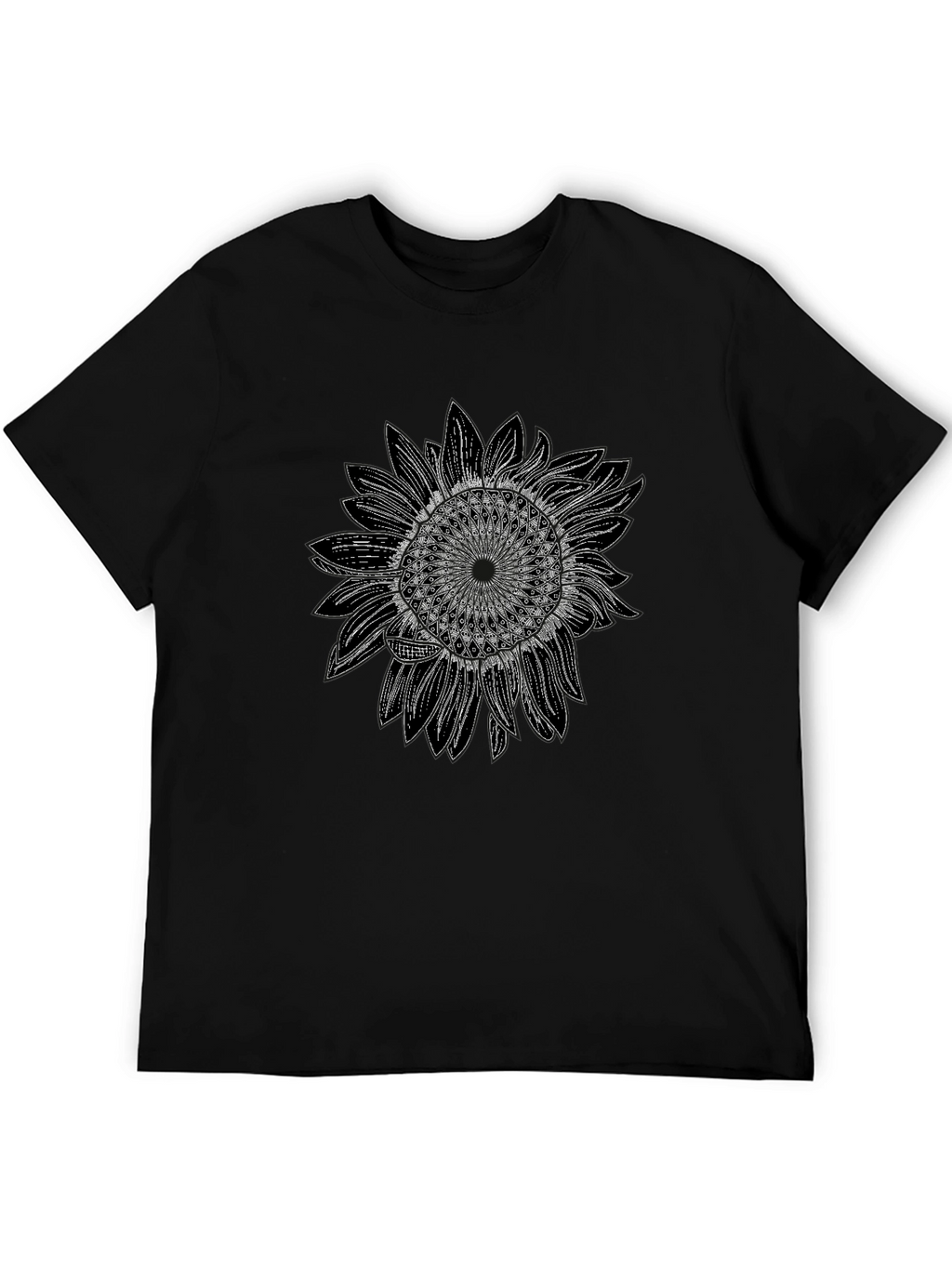Sunflower Mandala Graphic Tee