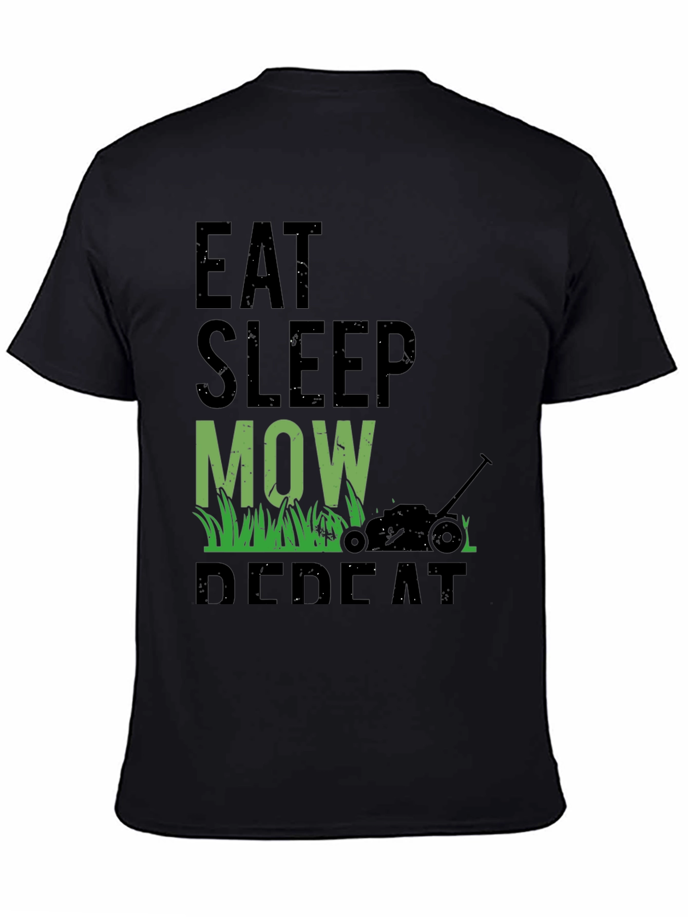 Eat Sleep Mow Repeat Graphic T-Shirt