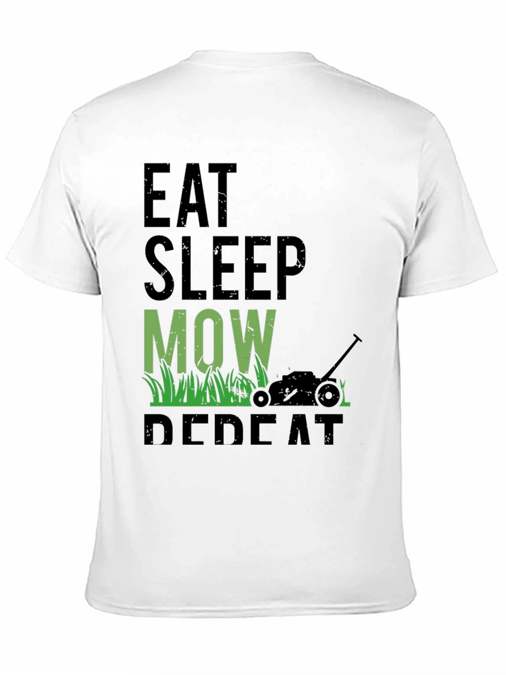 Eat Sleep Mow Repeat Graphic T-Shirt