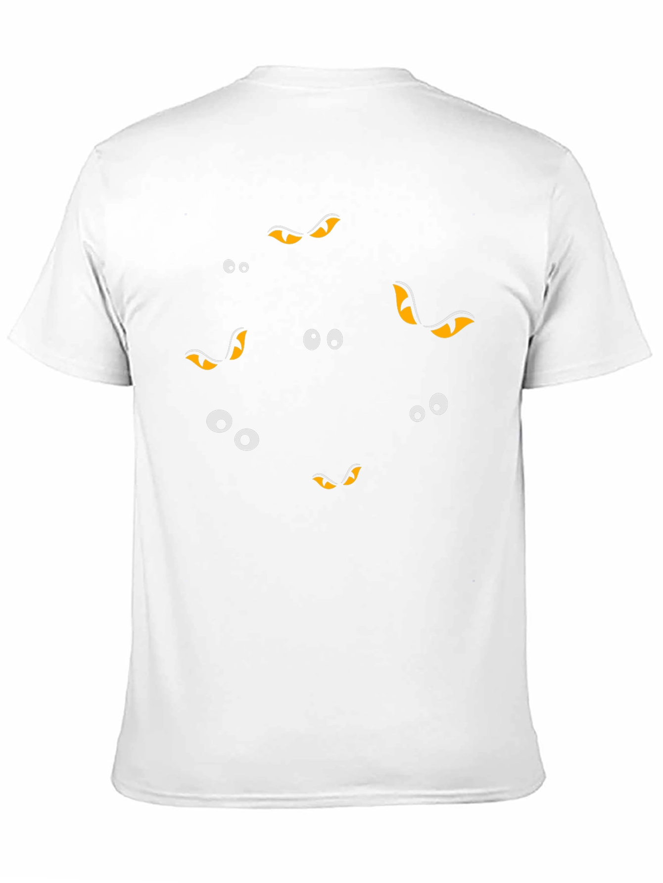Spooky Eyes Graphic Tee - Halloween Style