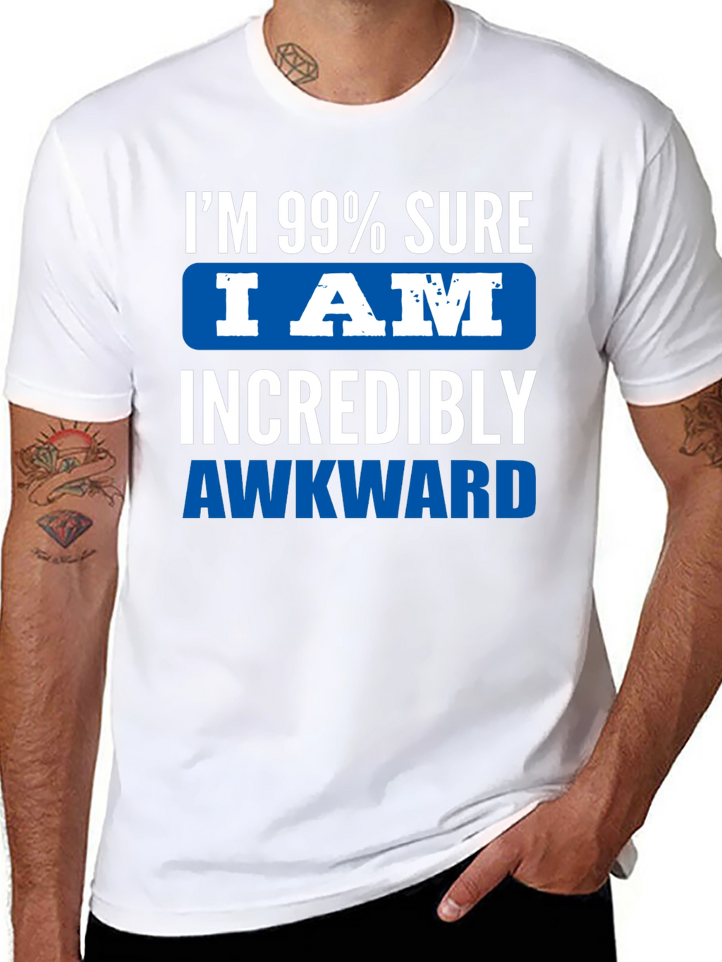 Awkward T-Shirt: Funny Graphic Tee for Introverts