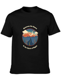 Retro Dawn & Night Graphic Tee