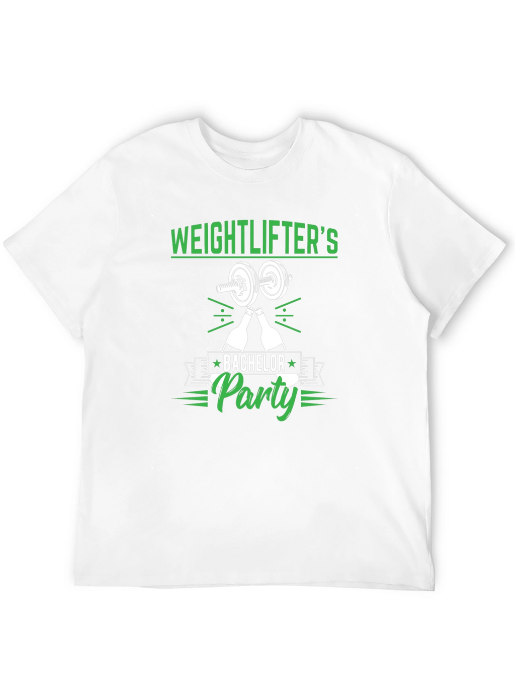 Weightlifters Bachelor Party T-Shirt
