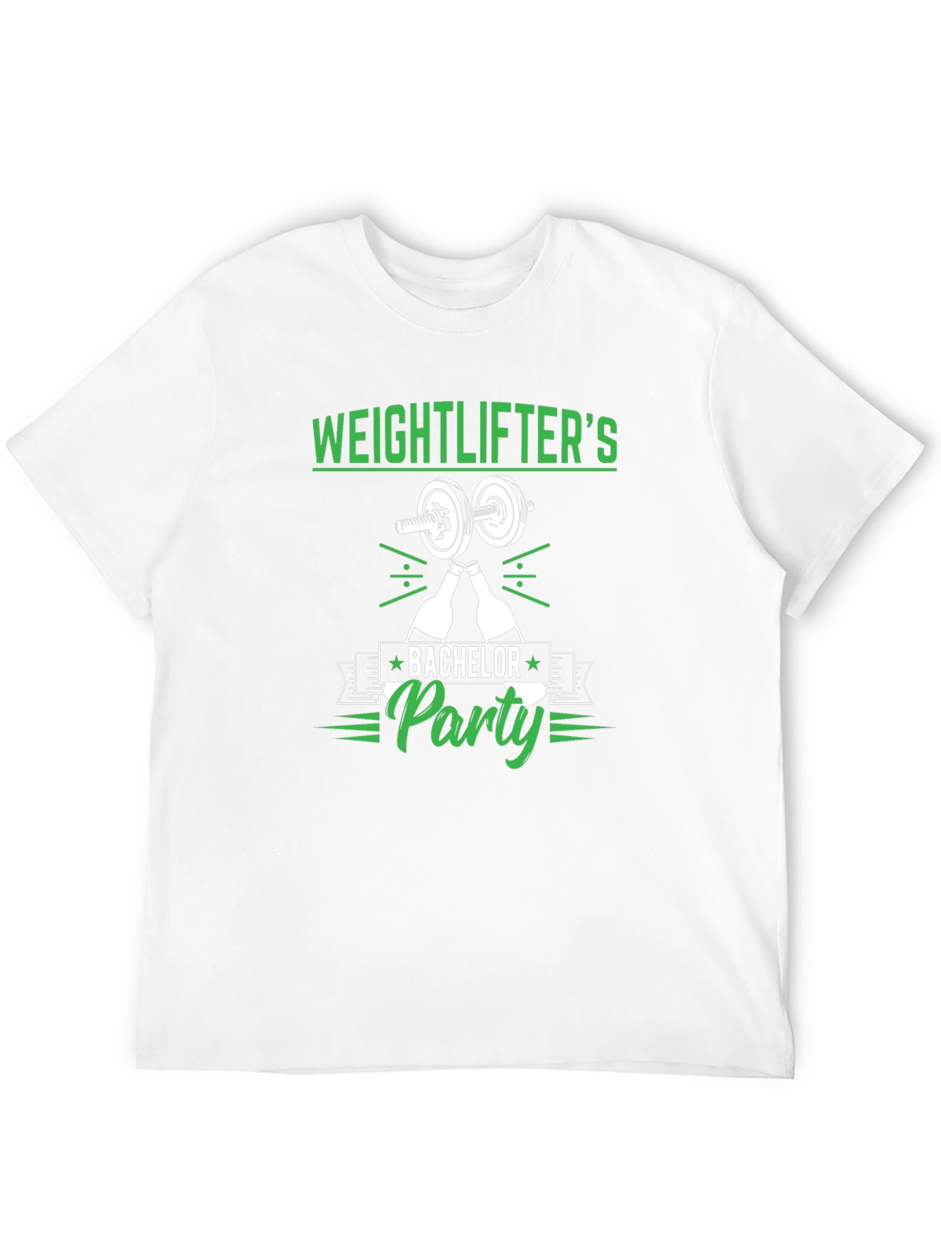 Weightlifters Bachelor Party T-Shirt
