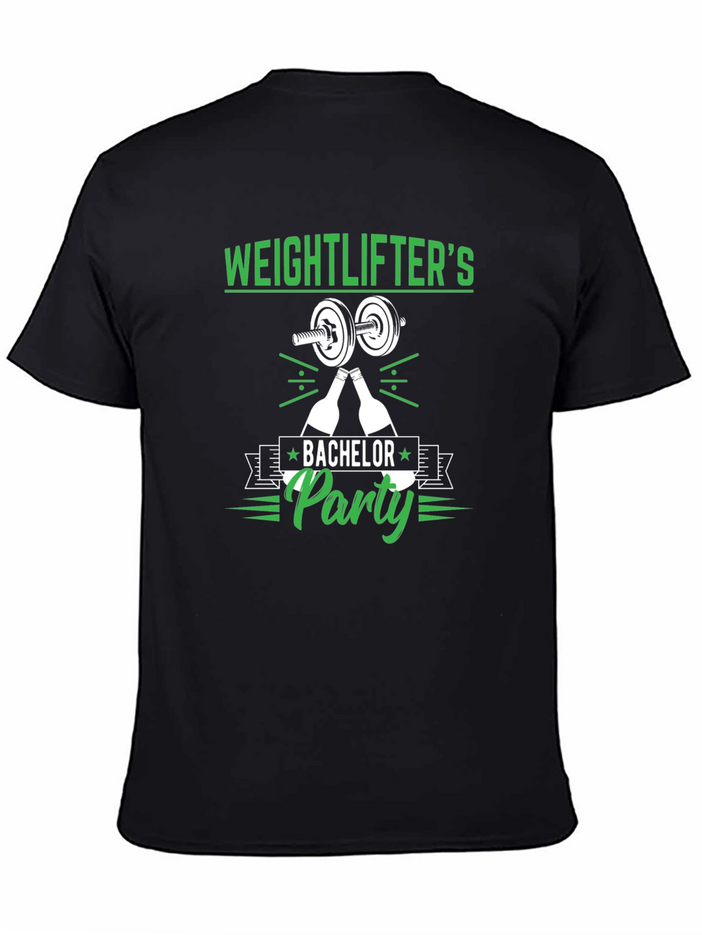 Weightlifters Bachelor Party T-Shirt