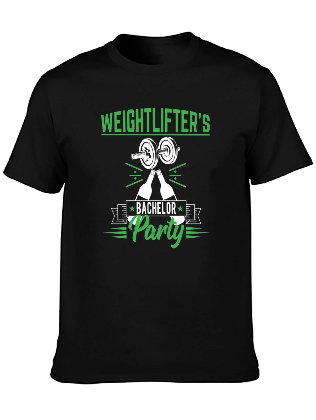 Weightlifters Bachelor Party T-Shirt