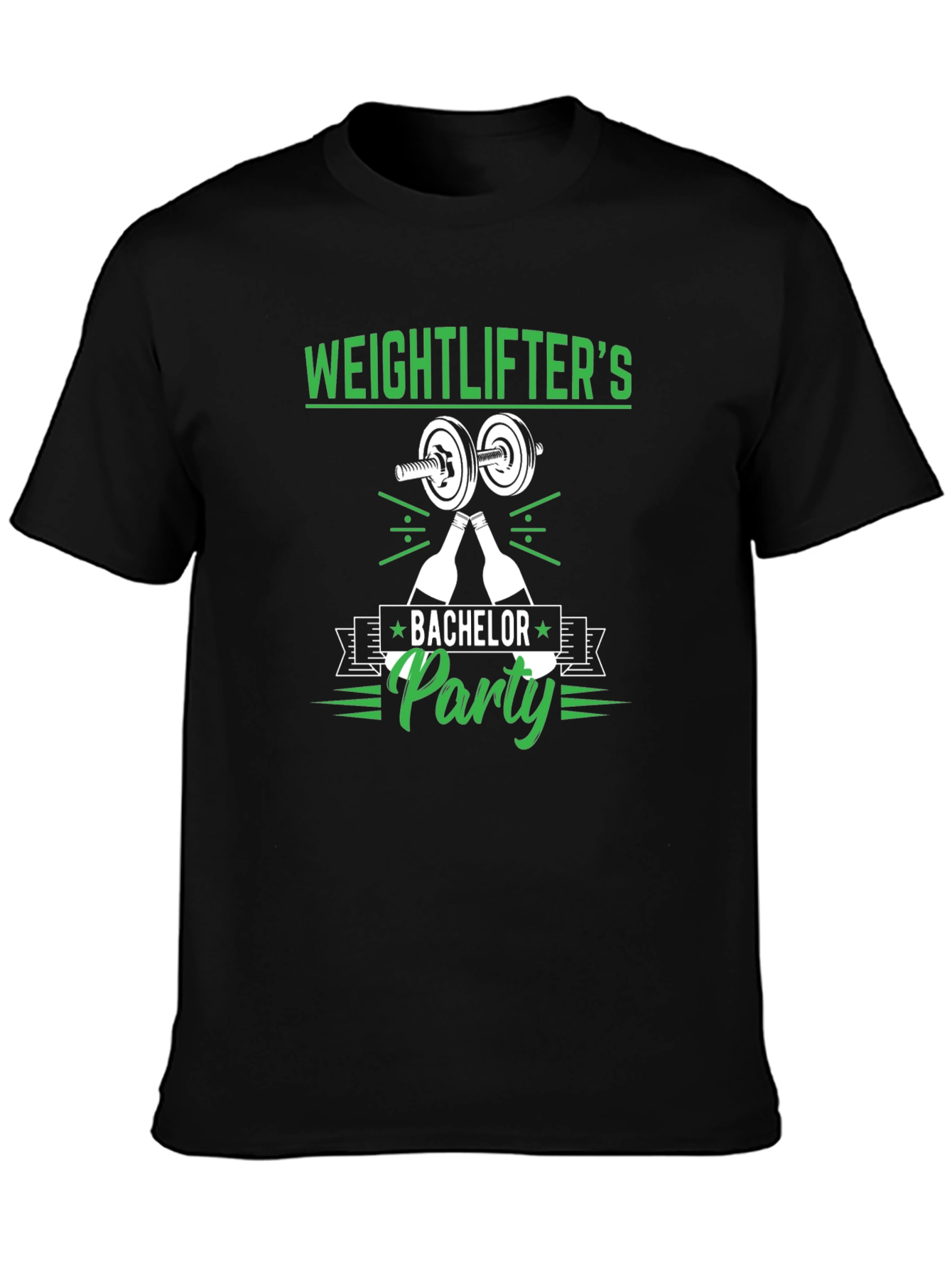 Weightlifters Bachelor Party T-Shirt