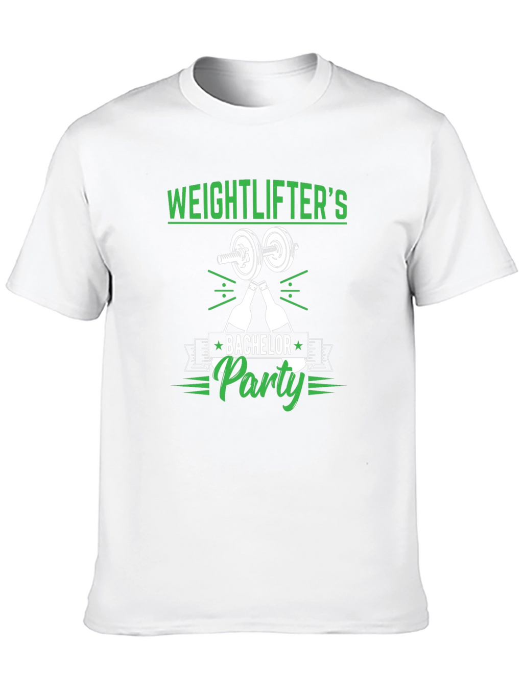 Weightlifters Bachelor Party T-Shirt