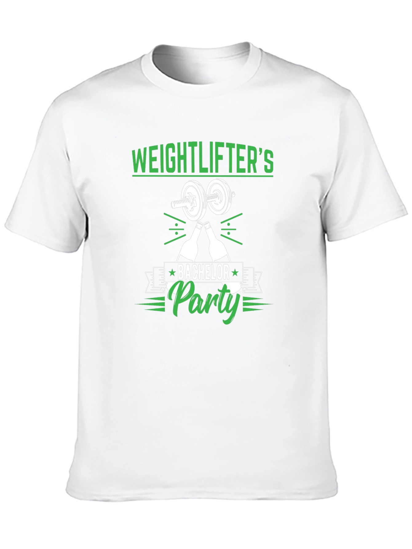 Weightlifters Bachelor Party T-Shirt