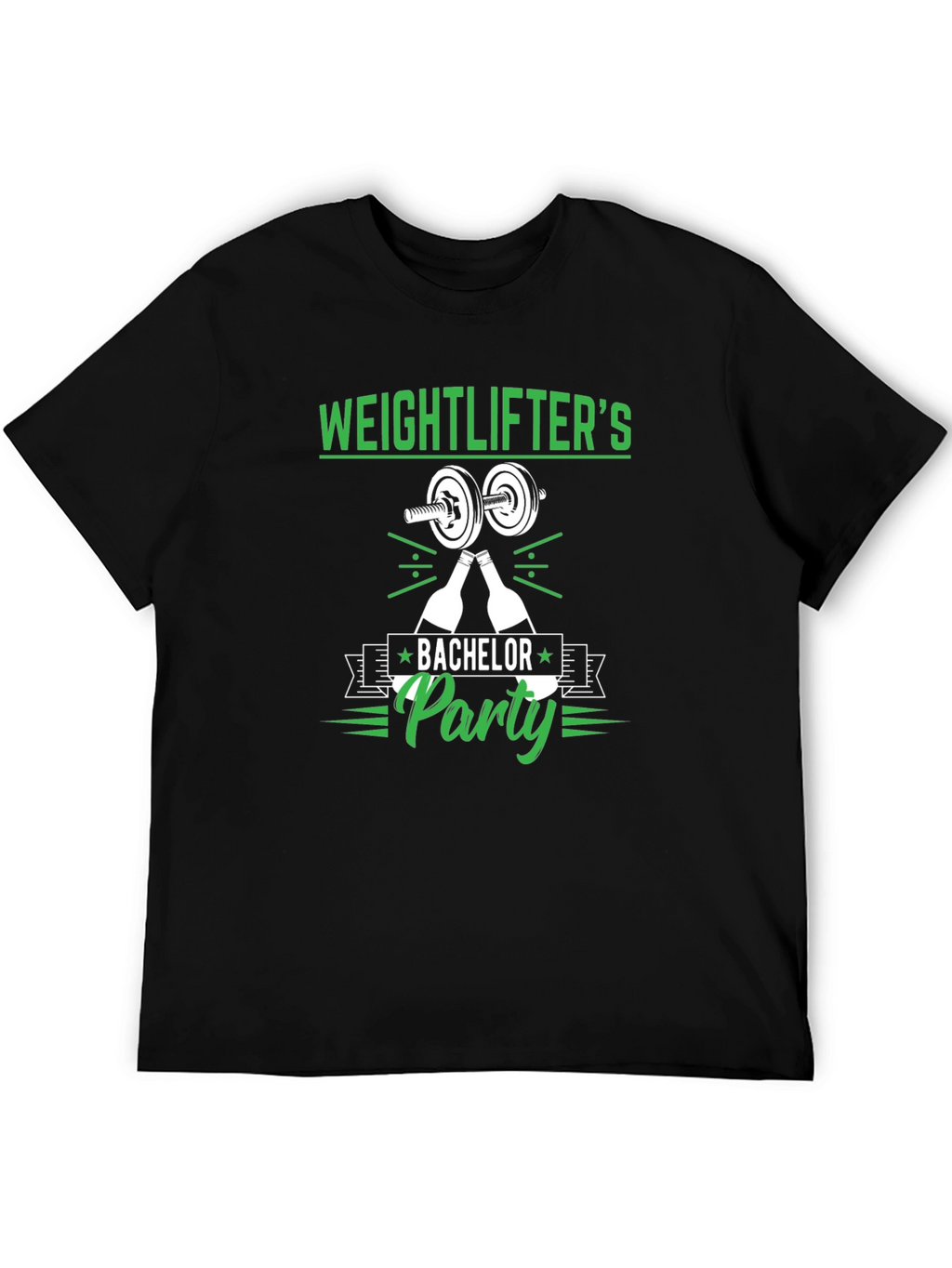Weightlifters Bachelor Party T-Shirt