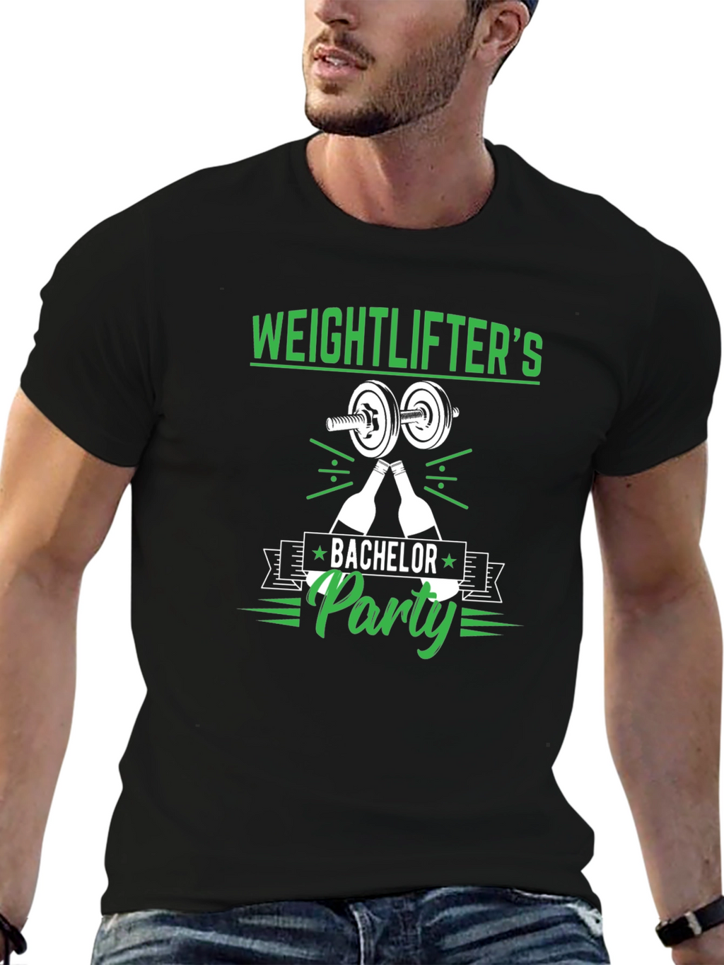 Weightlifters Bachelor Party T-Shirt