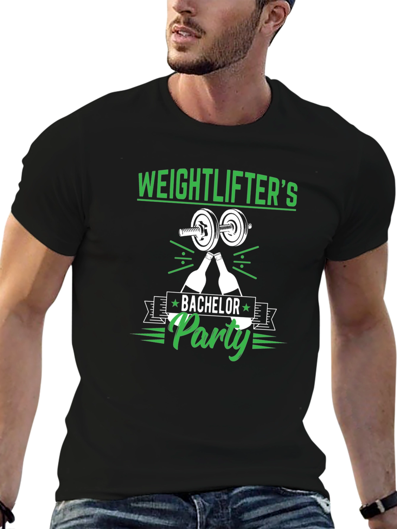 Weightlifters Bachelor Party T-Shirt