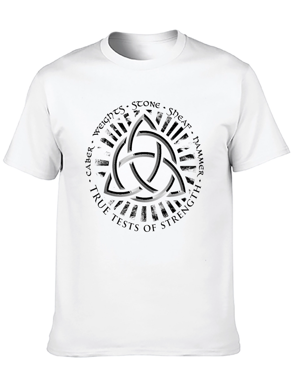 True Tests of Strength Celtic Knot Black T-Shirt