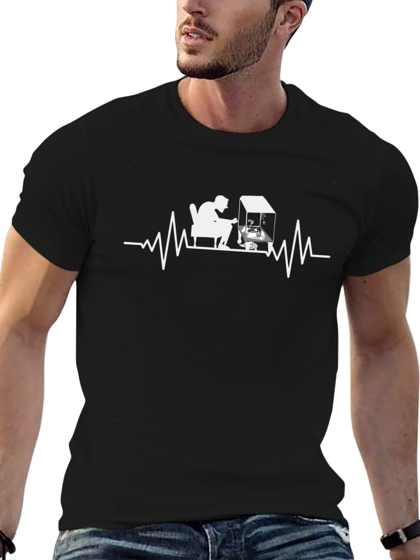 3D Printing Heartbeat T-Shirt - Unique Design!