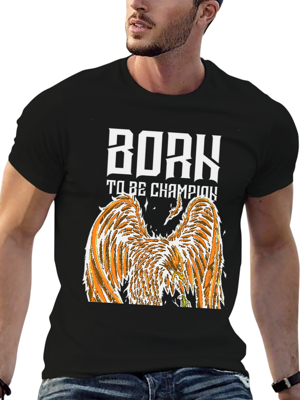 Born to Be Champion Graphic Tee