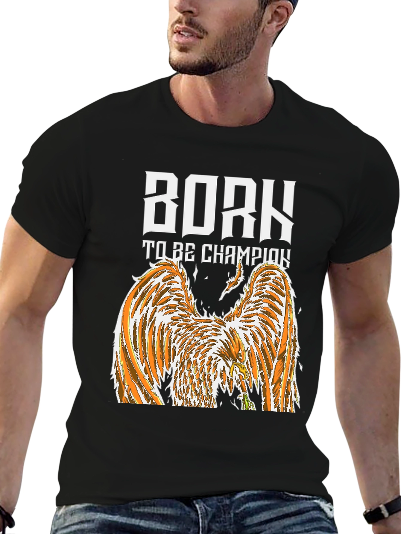 Born to Be Champion Graphic Tee