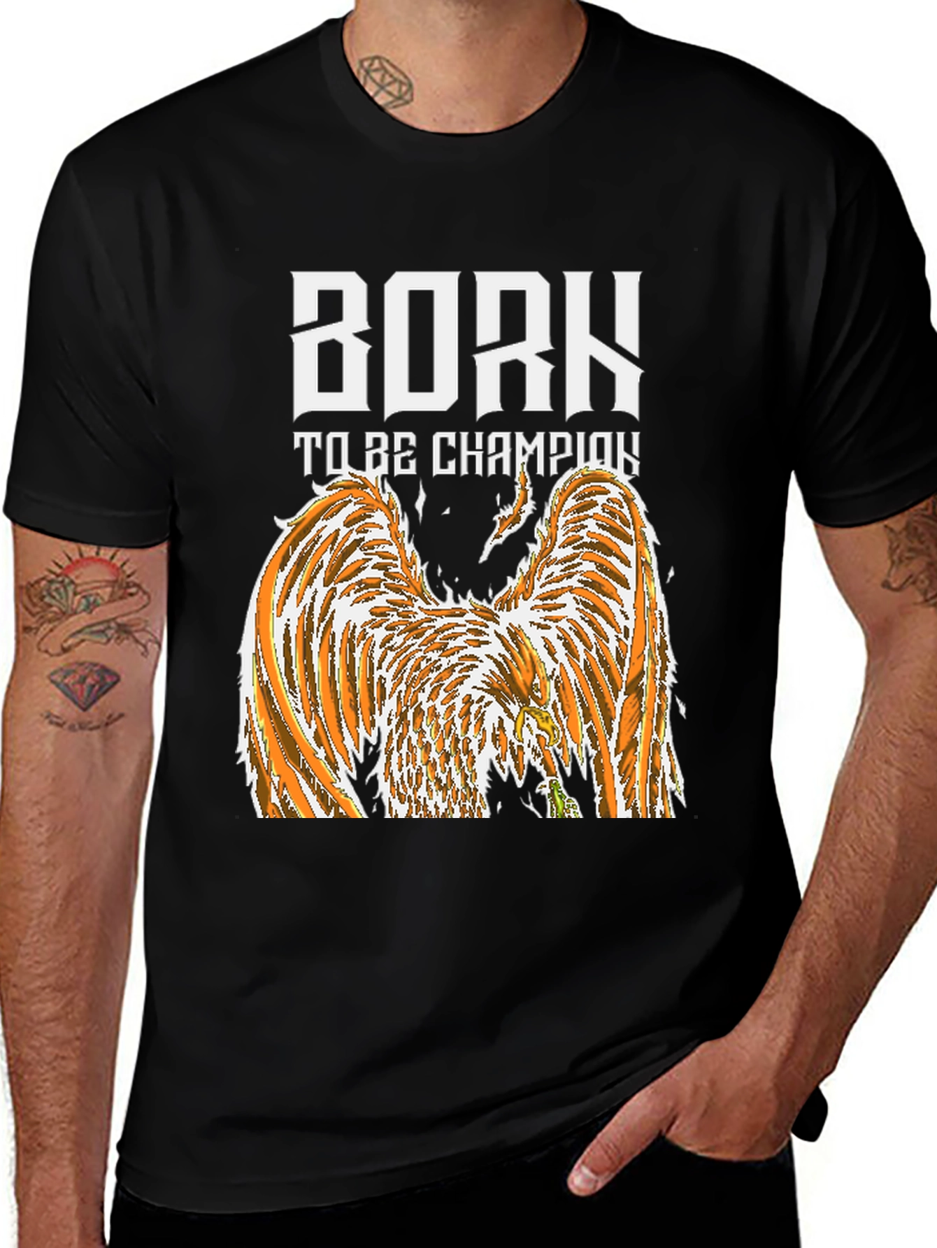 Born to Be Champion Graphic Tee