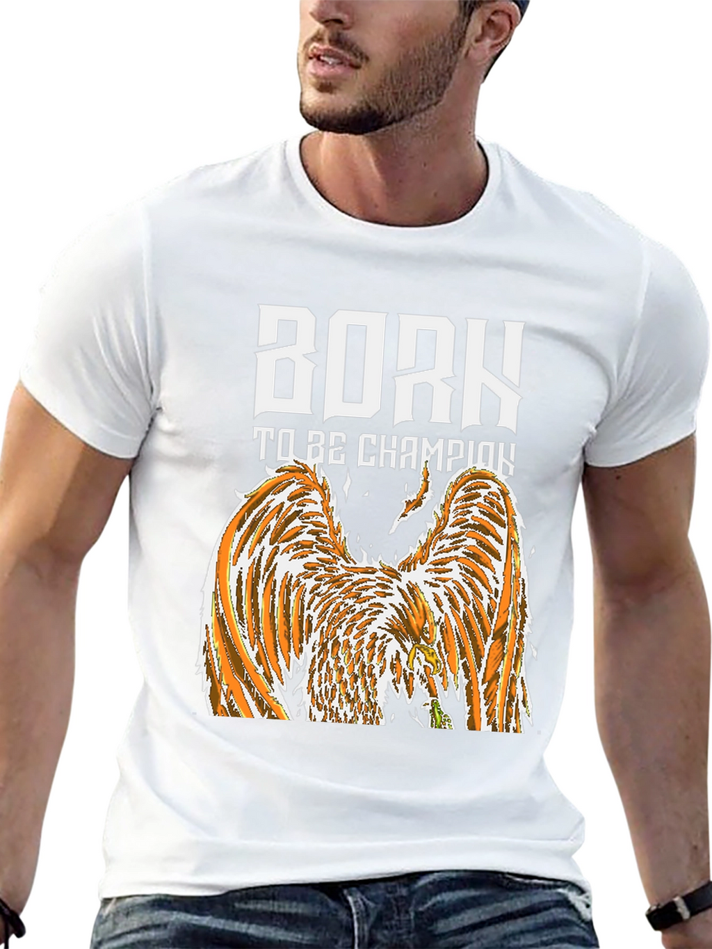 Born to Be Champion Graphic Tee