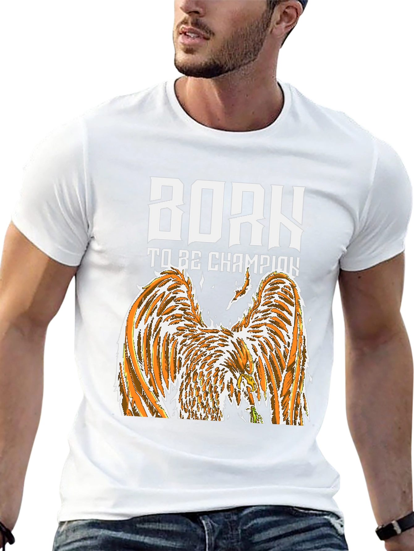 Born to Be Champion Graphic Tee