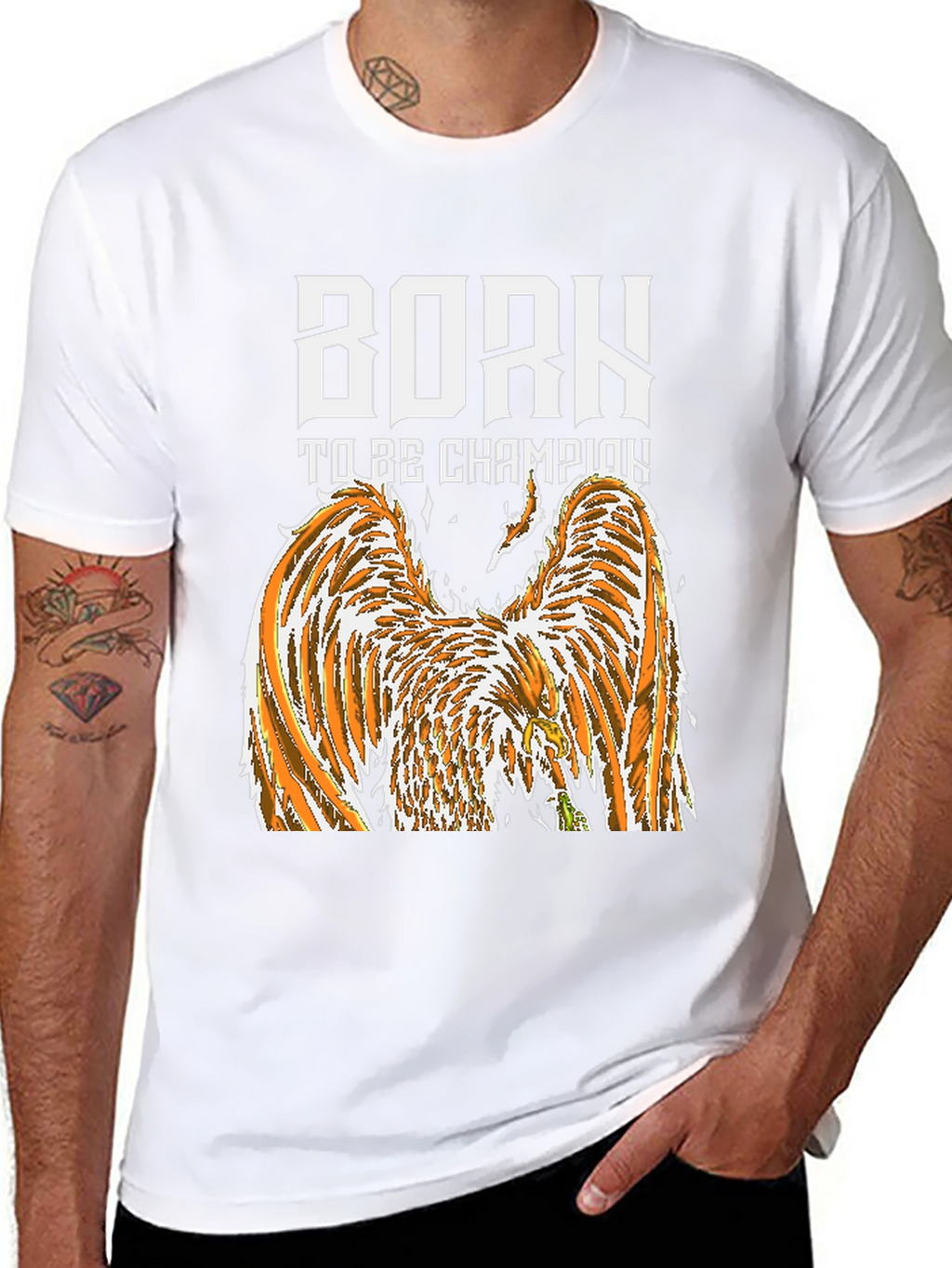 Born to Be Champion Graphic Tee