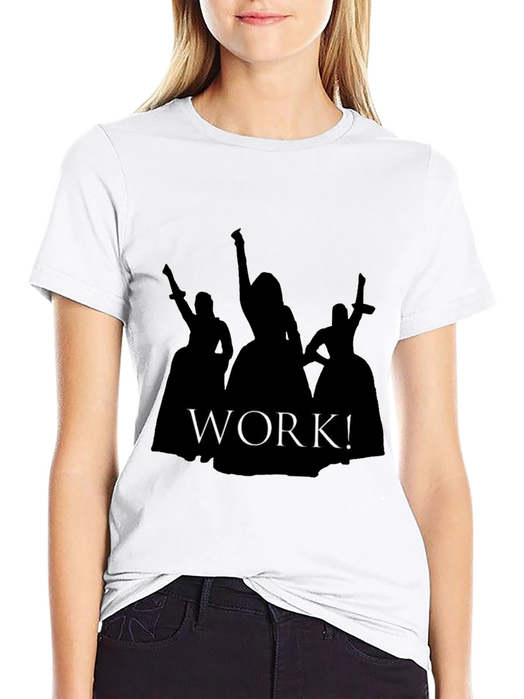 Hamilton Musical Inspired Black T-Shirt Work!