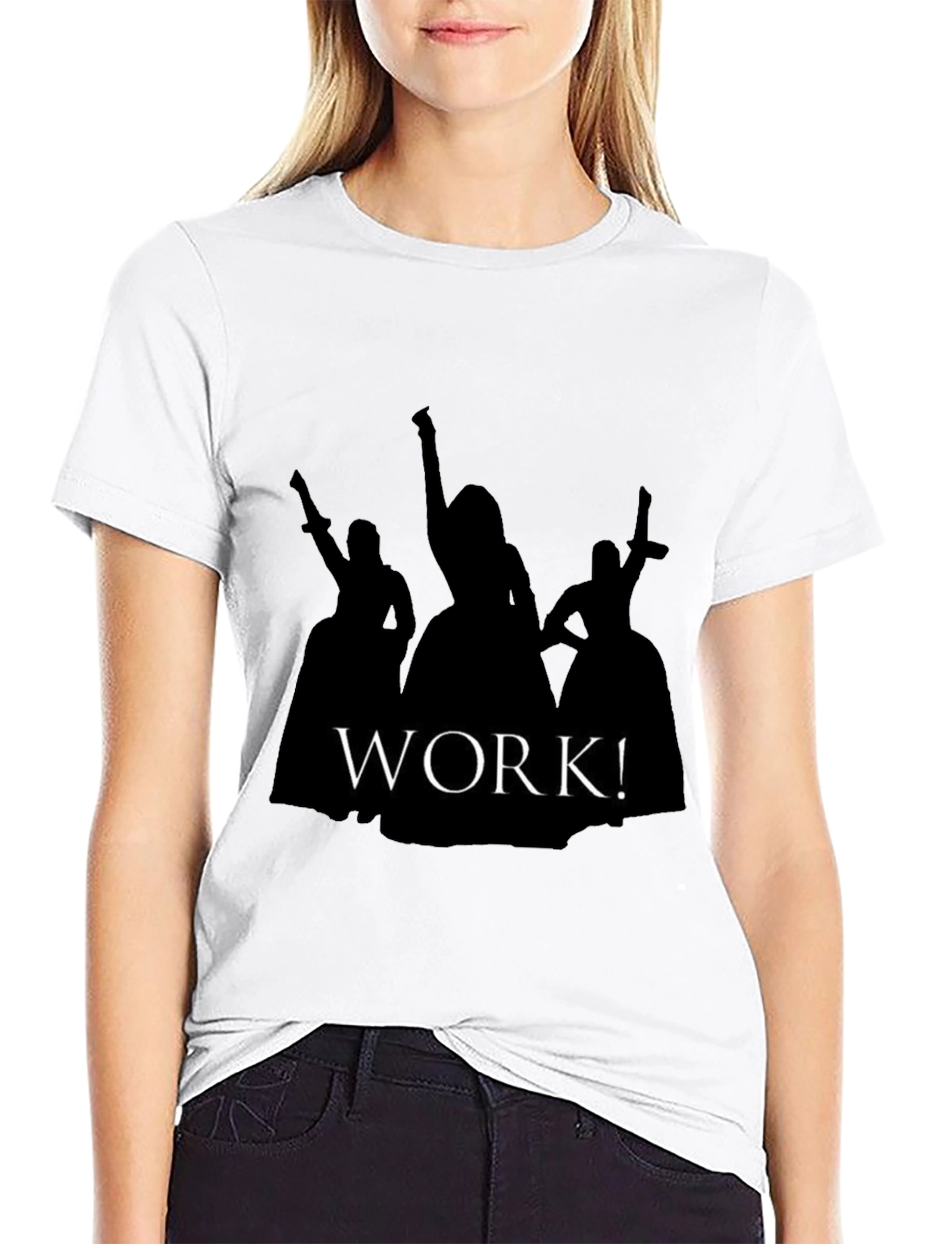 Hamilton Musical Inspired Black T-Shirt Work!