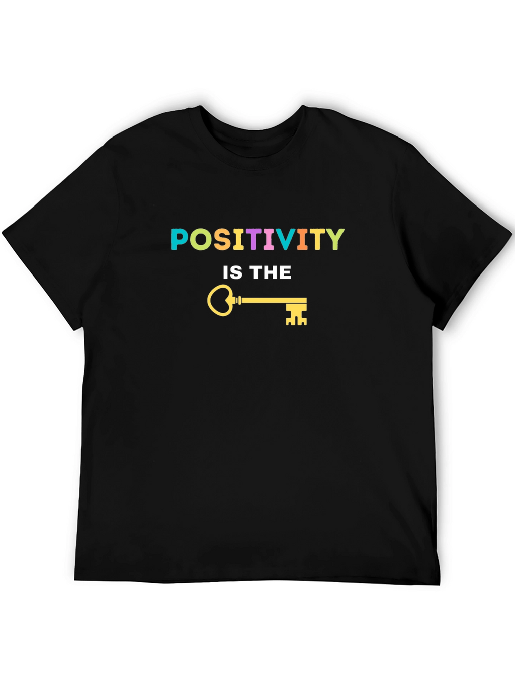 Positivity is Key Graphic T-Shirt