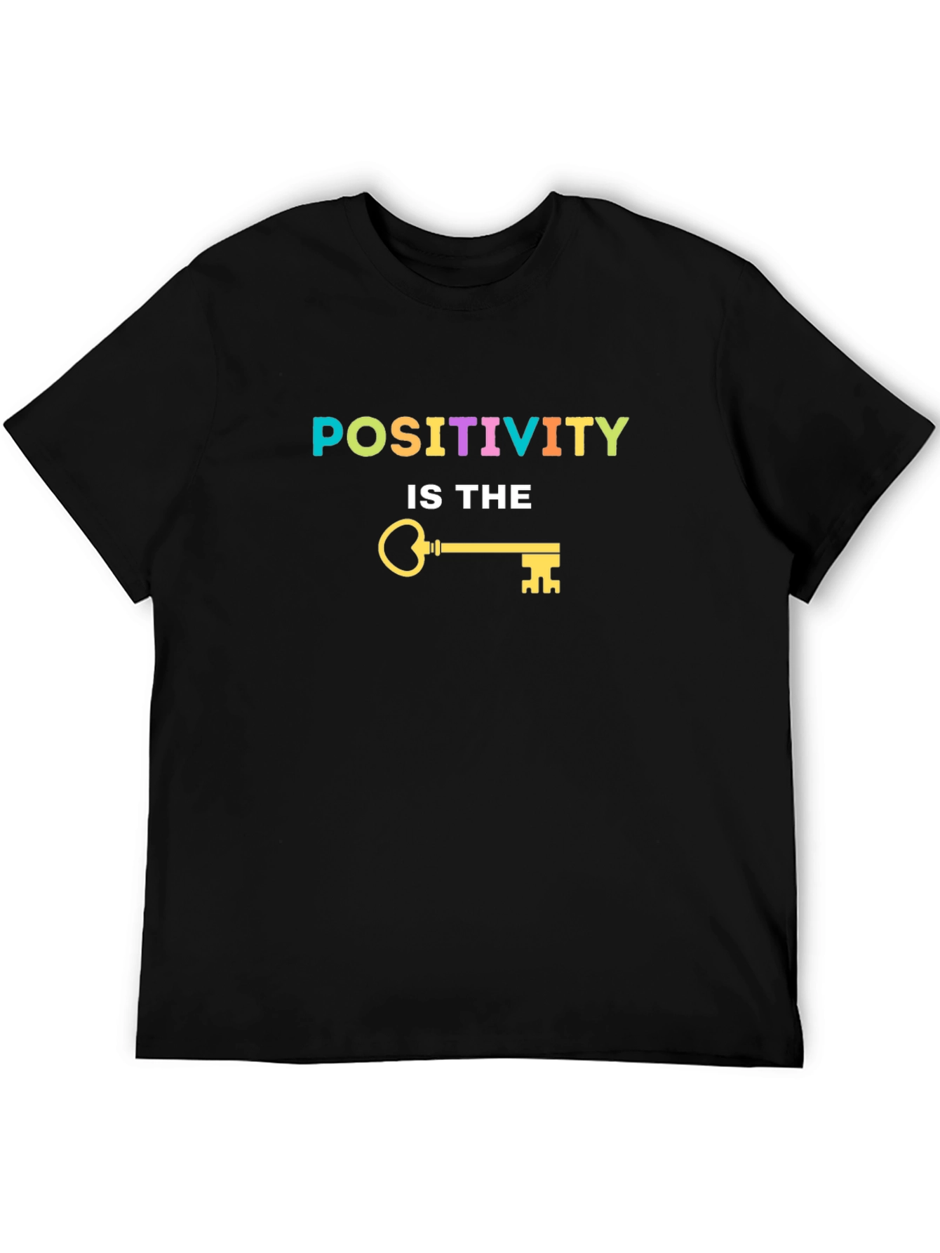 Positivity is Key Graphic T-Shirt