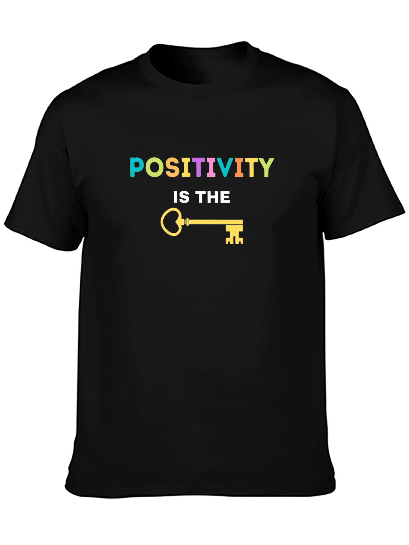 Positivity is Key Graphic T-Shirt