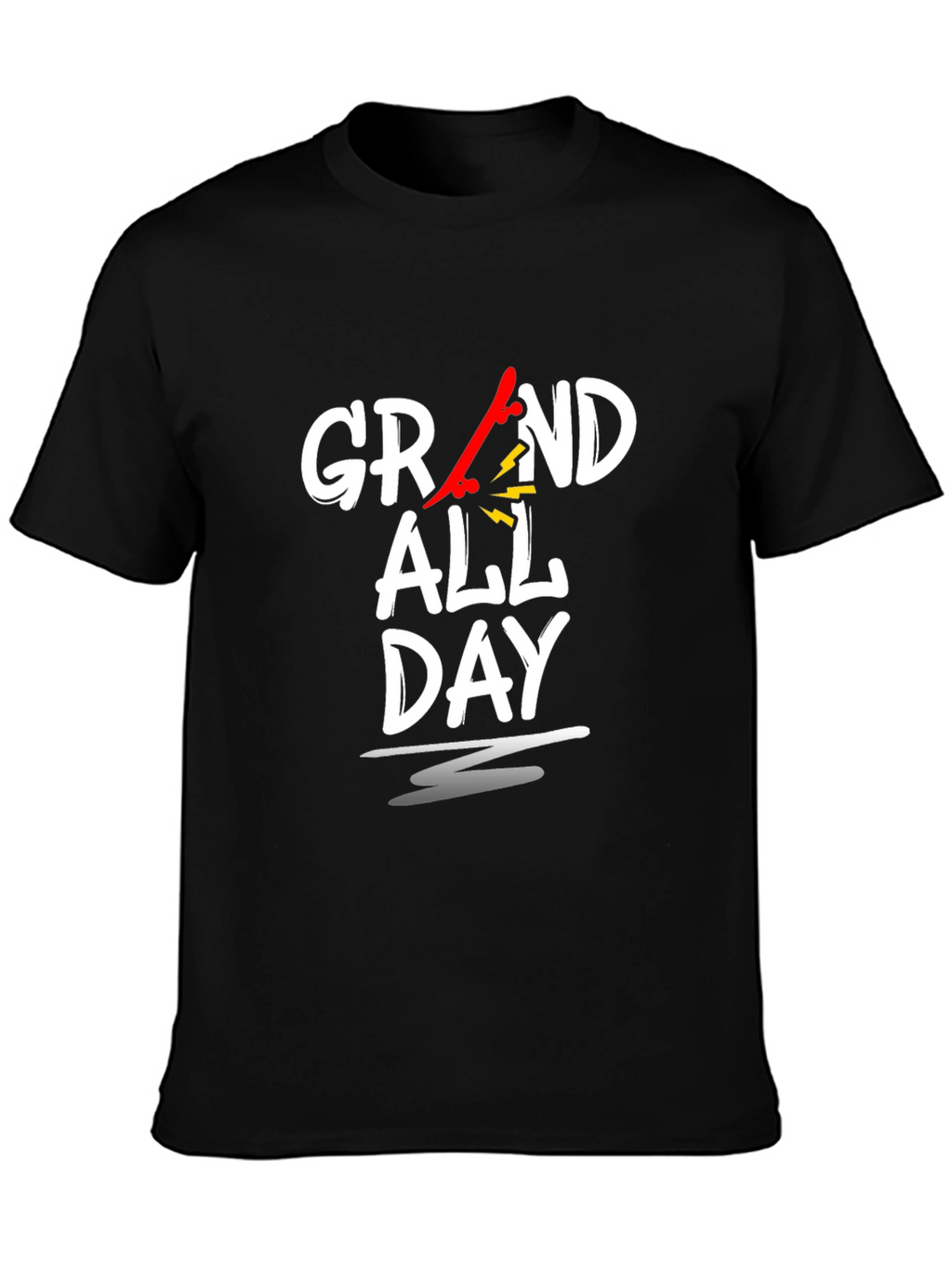Grand All Day Graphic T-Shirt - Black
