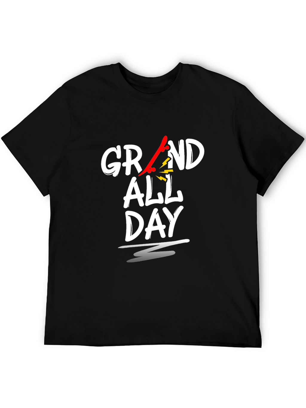 Grand All Day Graphic T-Shirt - Black