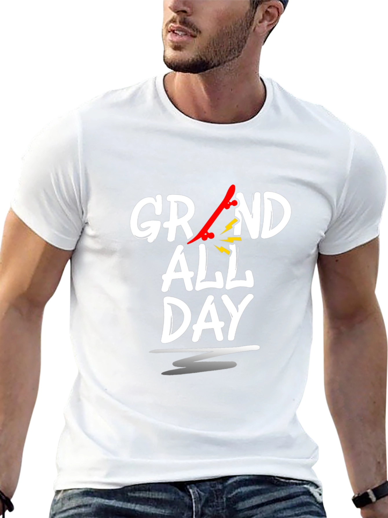 Grand All Day Graphic T-Shirt - Black