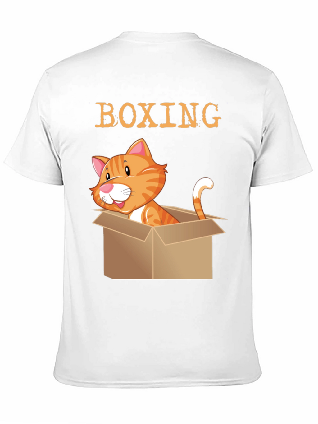 Boxing Cat T-Shirt - Novelty Kitten Tee