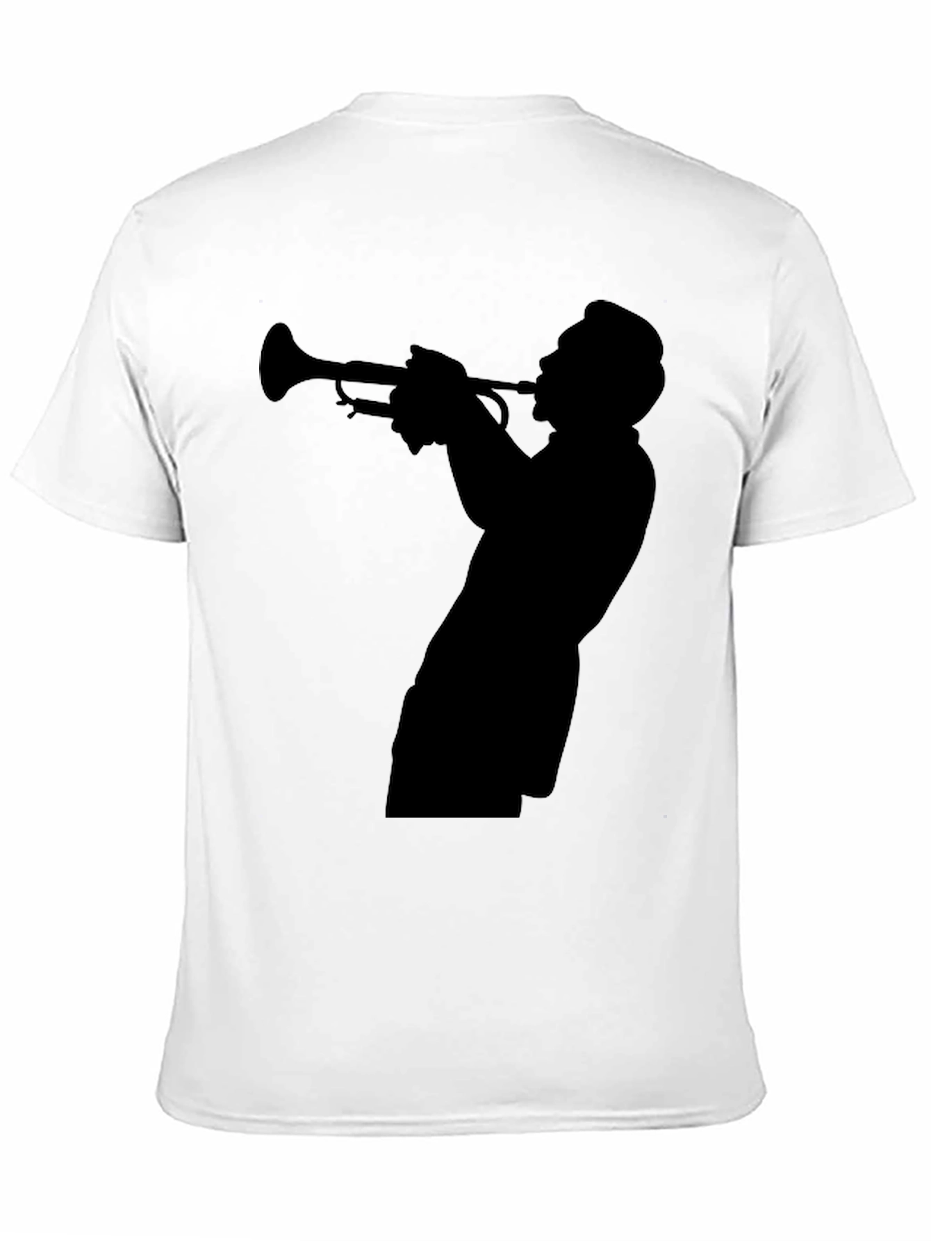 Jazz Trumpet Silhouette T-Shirt