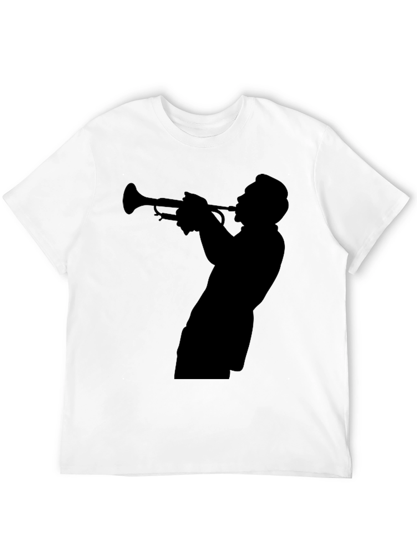 Jazz Trumpet Silhouette T-Shirt