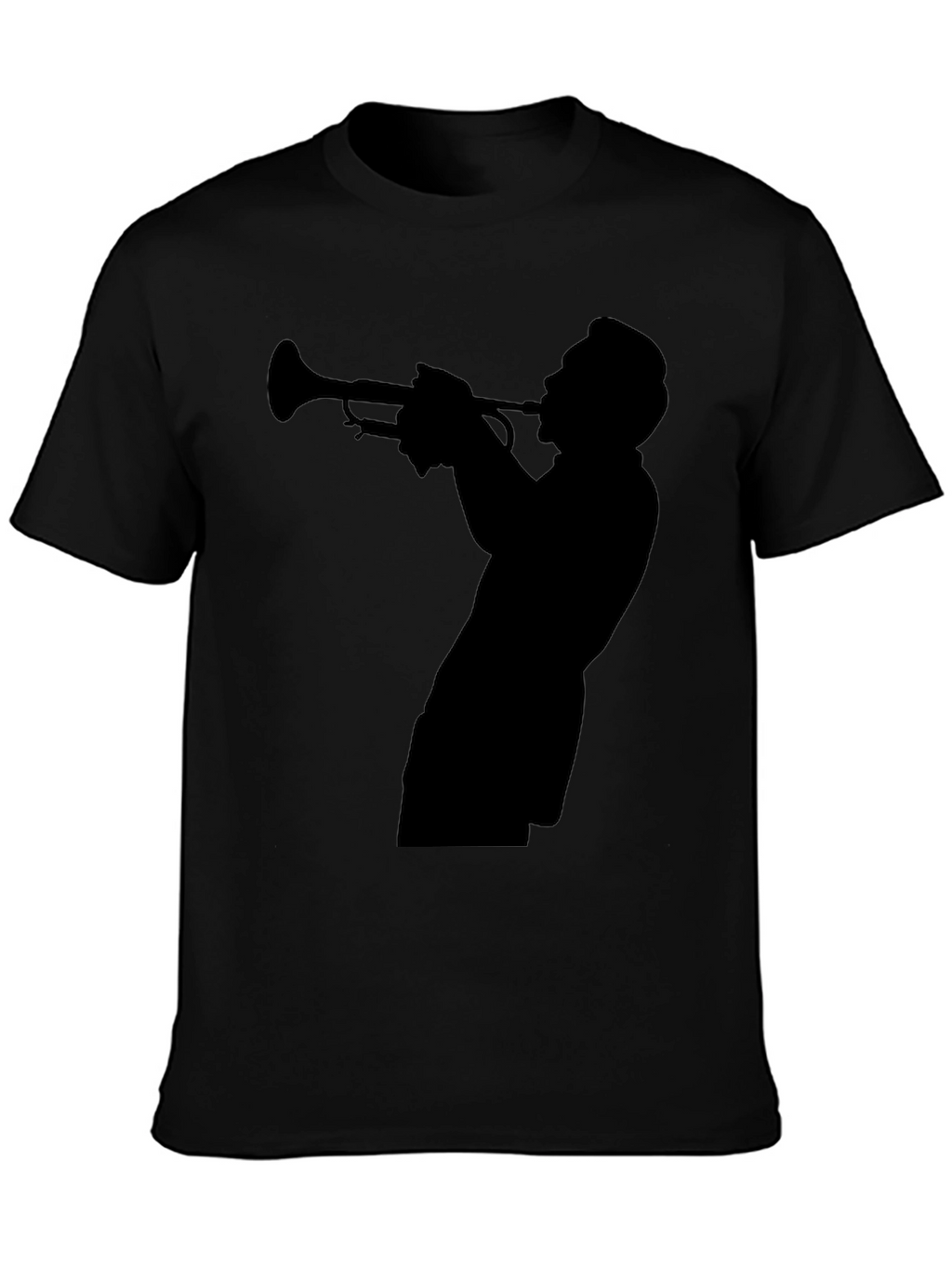 Jazz Trumpet Silhouette T-Shirt