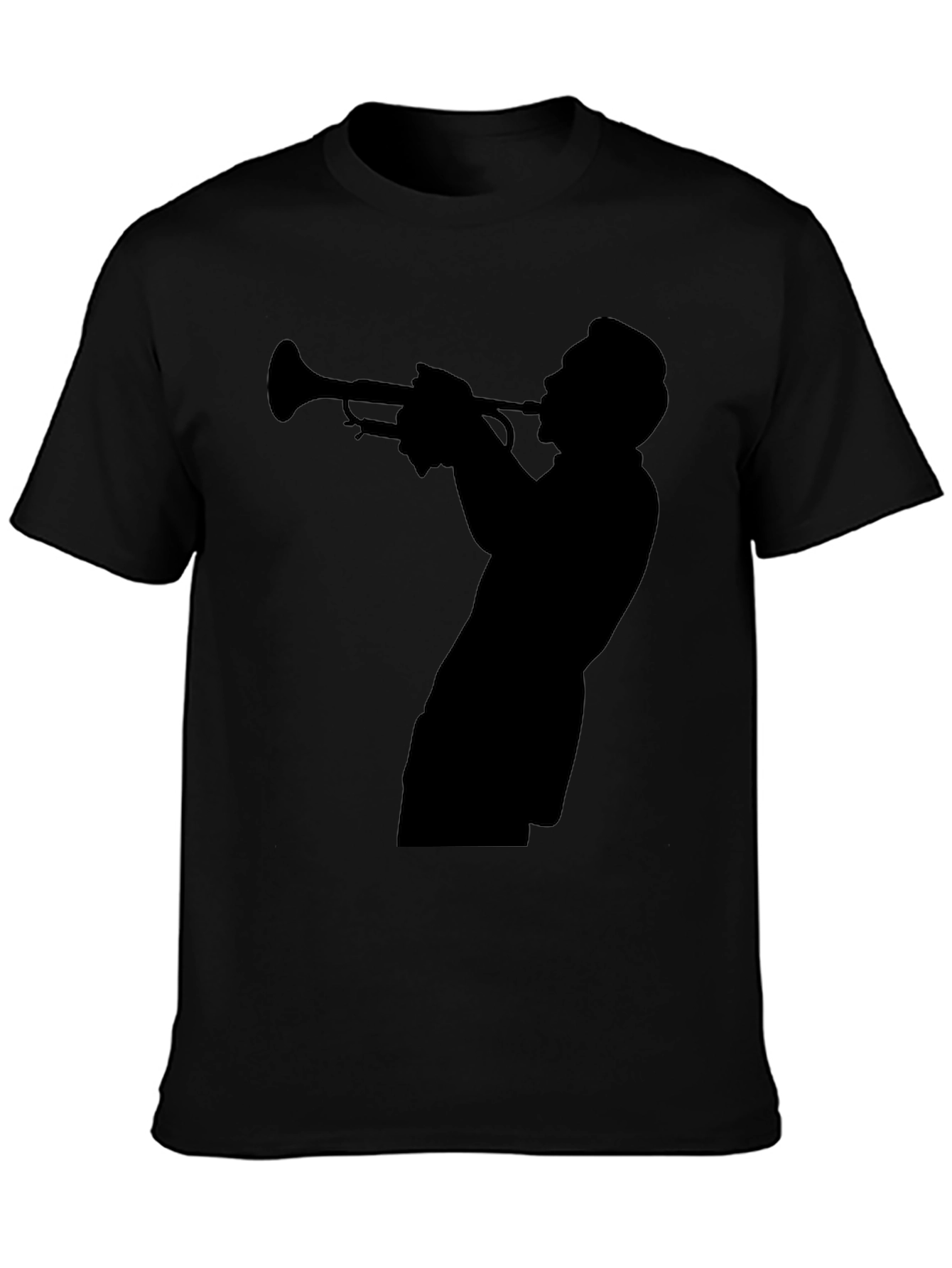 Jazz Trumpet Silhouette T-Shirt