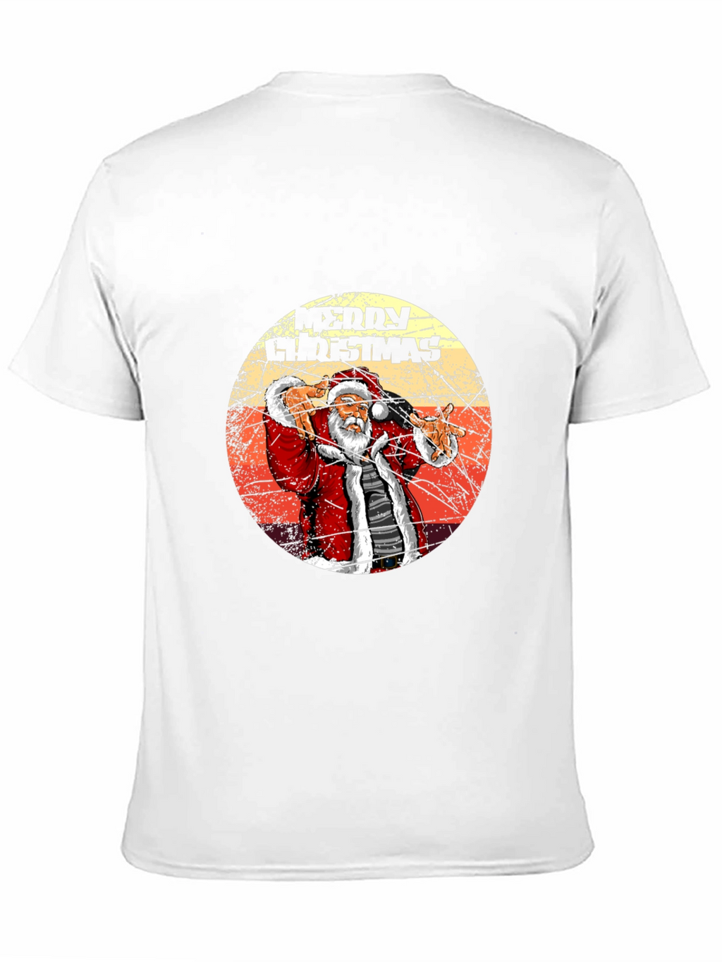 Merry Christmas Santa Graphic T-Shirt