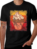 Cupcake Graphic Tee - Novelty Dessert T-Shirt