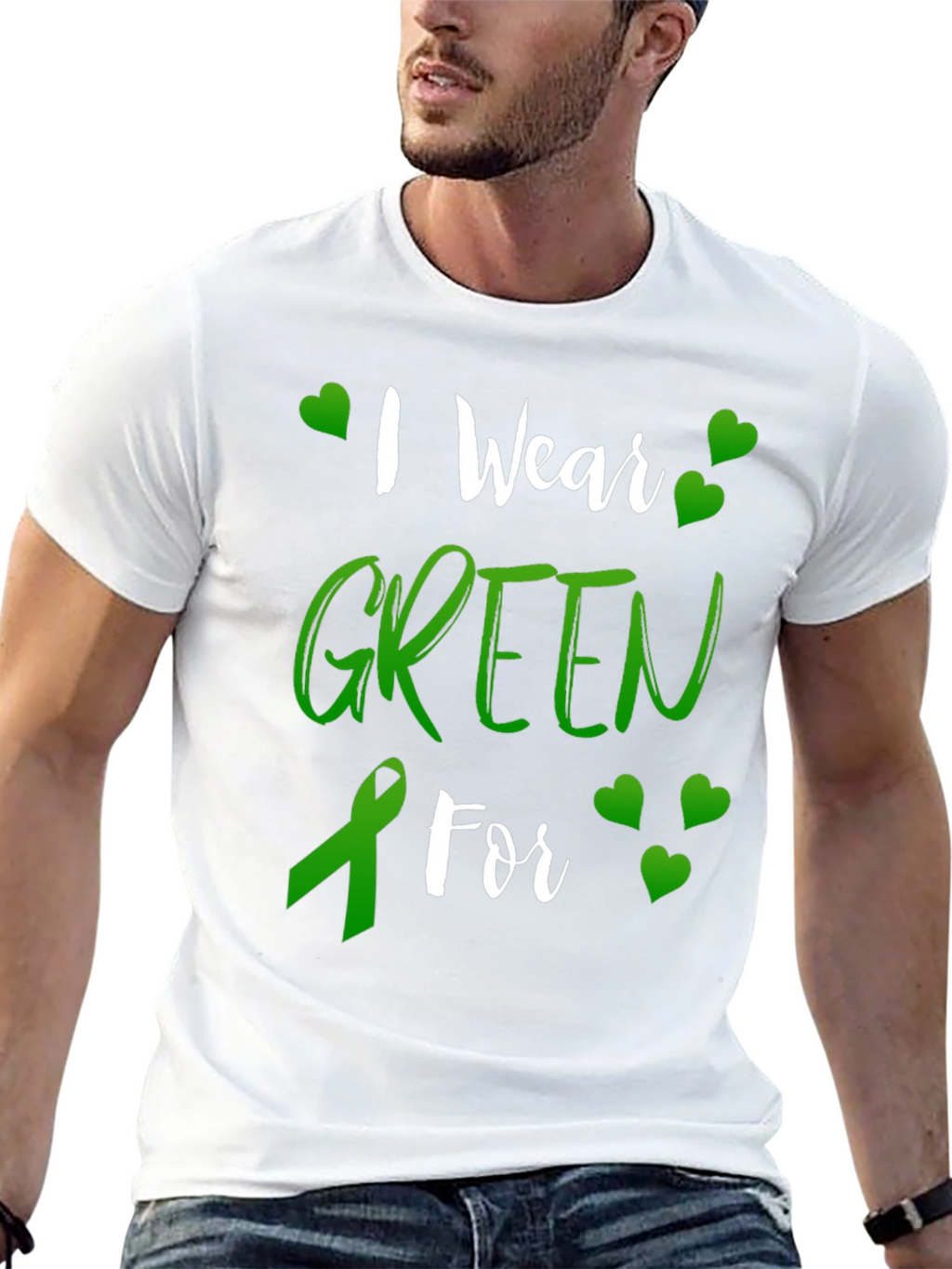 I Wear Green For Awareness T-Shirt