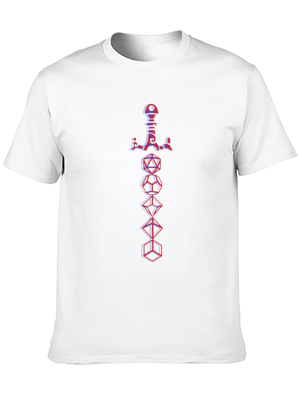 Dungeons & Dragons Sword Dice T-Shirt