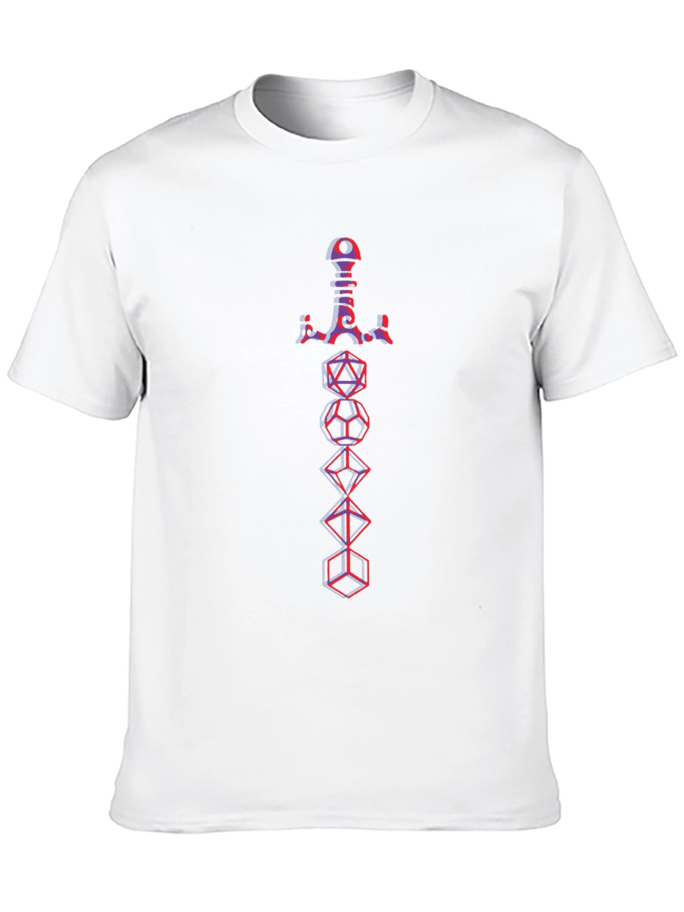 Dungeons & Dragons Sword Dice T-Shirt