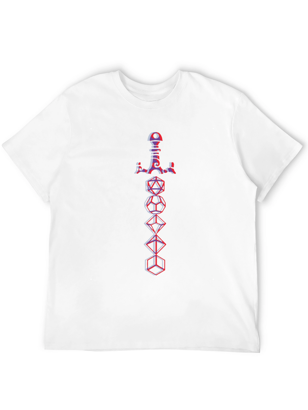 Dungeons & Dragons Sword Dice T-Shirt