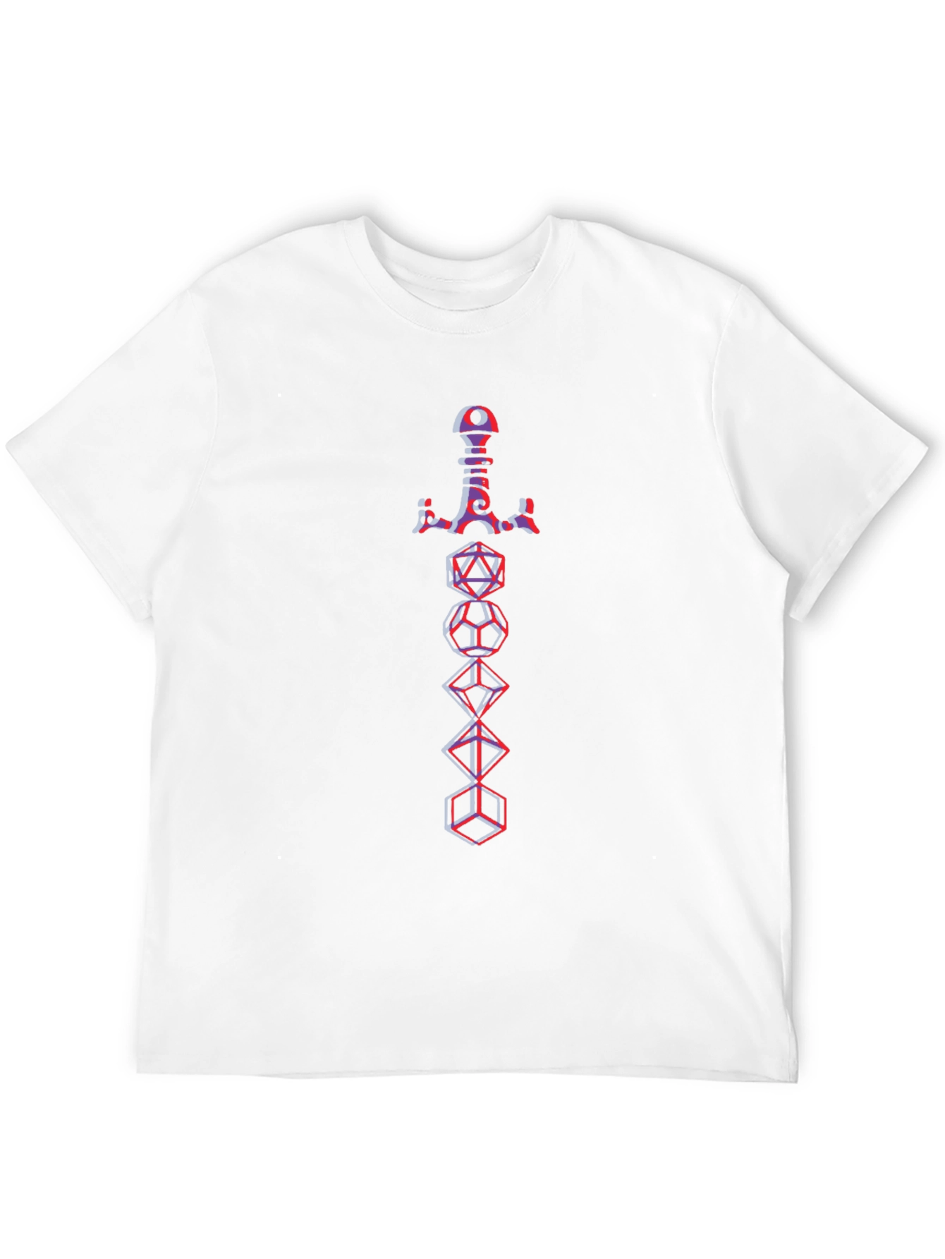 Dungeons & Dragons Sword Dice T-Shirt