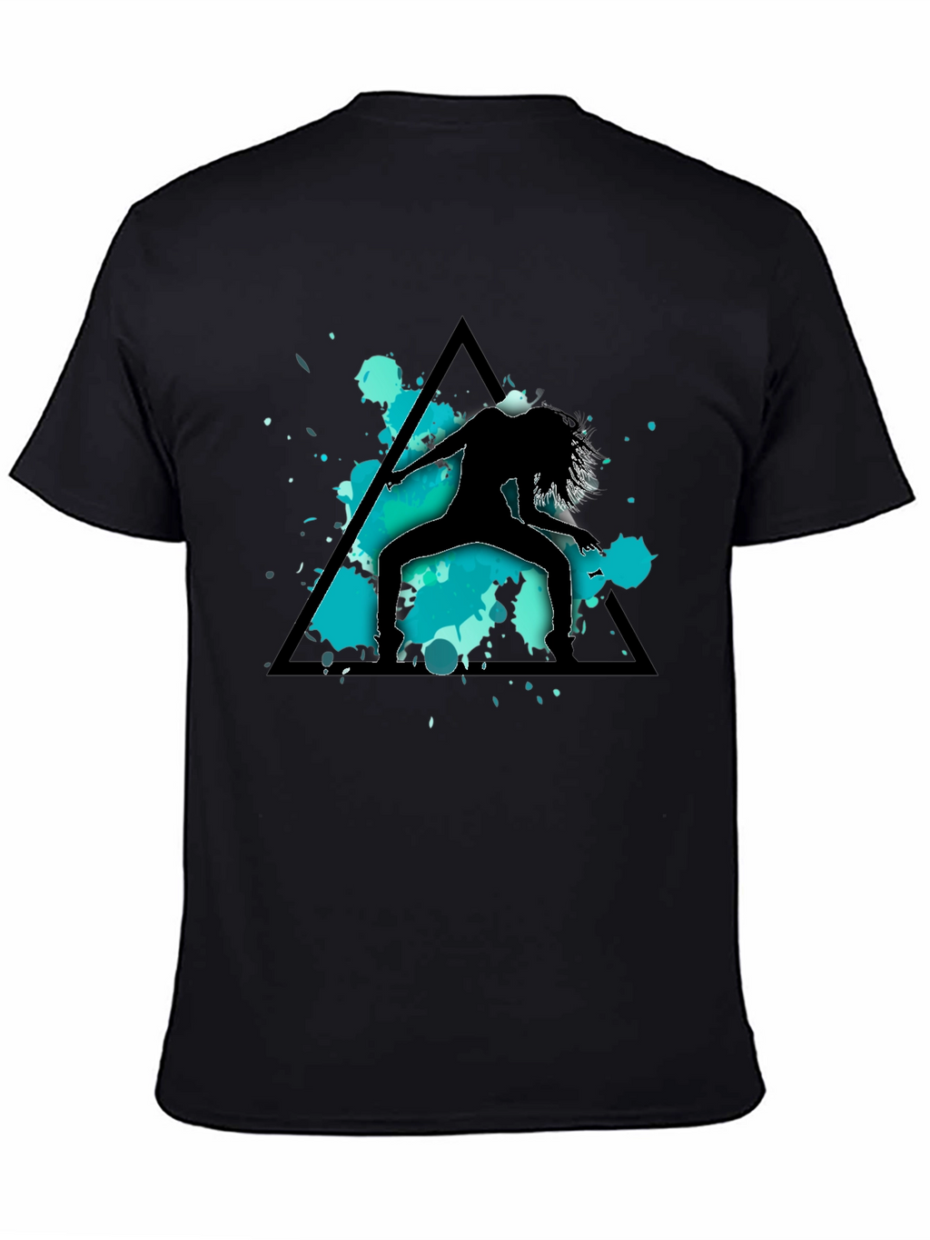 Geometric Dancer Graphic Tee