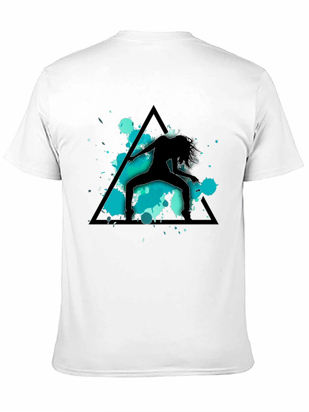 Geometric Dancer Graphic Tee